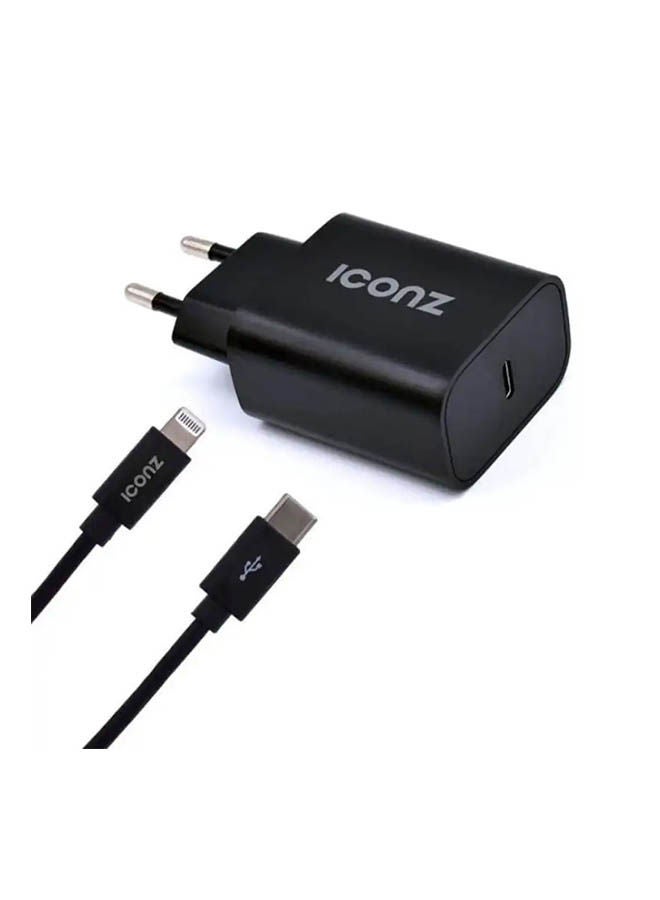 Iconz Charger Home Lightning To USB -C Cable PD