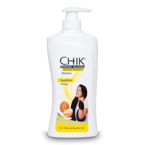 CHIK Protein Solution Hairfall Control Shampoo | Enriched with Egg White Protein for Strong, Thick and Healthy Hair, Promotes Growth and Reduces Hair Fall-1 litre - Image 1