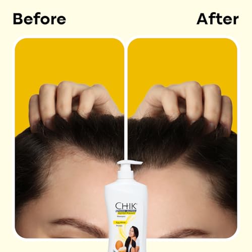 CHIK Protein Solution Hairfall Control Shampoo | Enriched with Egg White Protein for Strong, Thick and Healthy Hair, Promotes Growth and Reduces Hair Fall-1 litre - Image 5