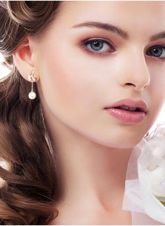 AWNL White Pearl Lily Flower Eardrops  - Image 4