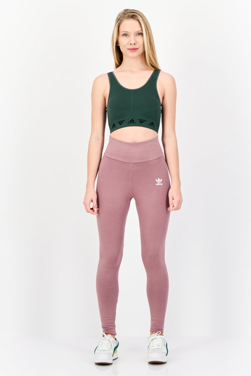 adidas Originals Women Sportswear Fit Training Leggings, Mauve  - Image 4