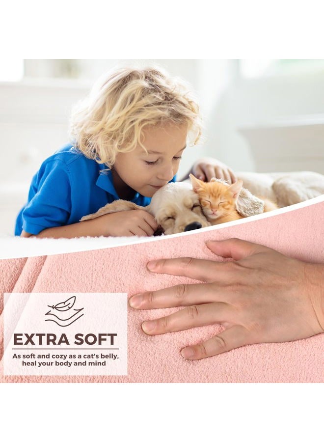 PAGGED Pink Bathroom Rug Set of 2 Memory Foam Bath Mat Runner Set Non Slip Washable Floor Mats Soft Absorbent Plush Microfiber Shower Tub Bathrug Blsh - Image 2