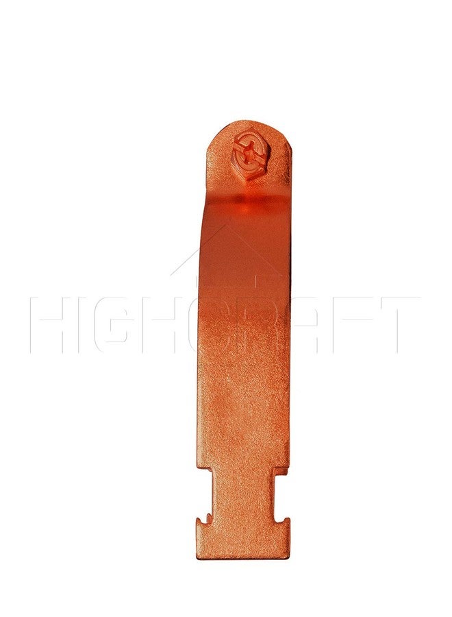 Highcraft DMTU-DQ112-10 Strut Clamp Copper Epoxy Coated Steel, for 1-1/2''. Pipe (PKG=10) - Image 3