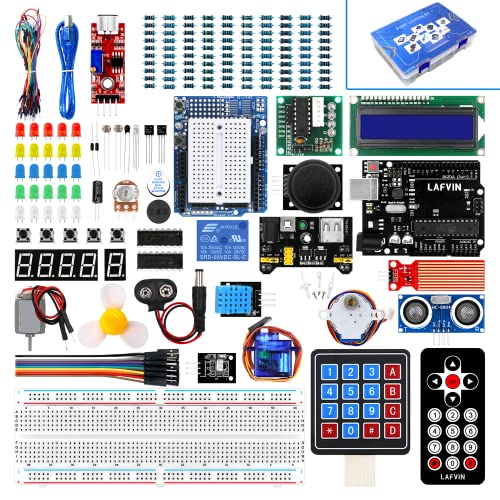 LAFVIN Project Super Starter Kit for R3 Mega2560 Mega328 Nano with Tutorial Compatible with Arduino IDE - Image 1