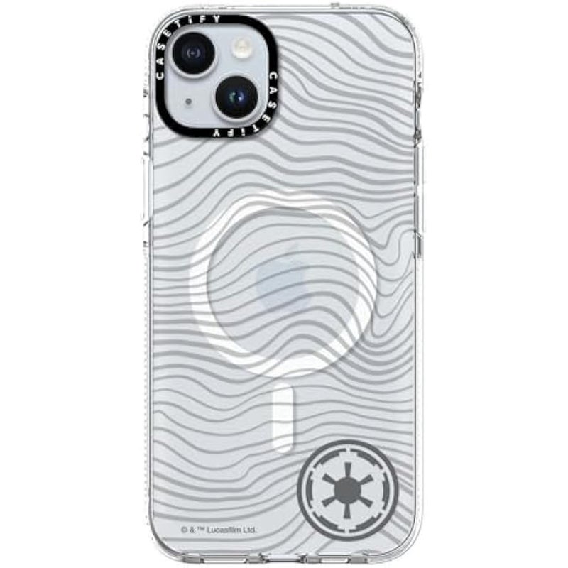 Casetify Clear iPhone 15 Plus Case 【Mandalorian Co-Lab/Not Yellowing / 6.6ft Drop Protection/Compatible with Magsafe】 - Beskar Ingot - Clear - Image 4