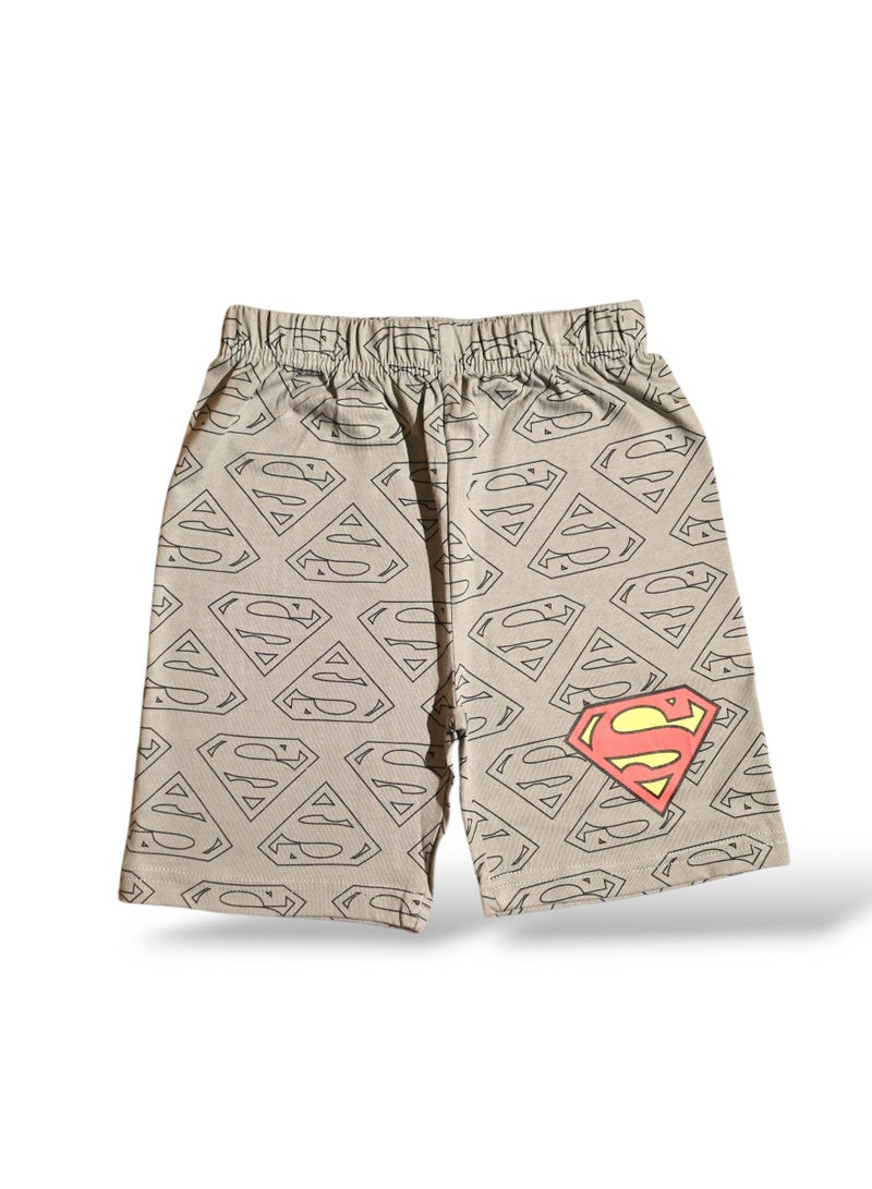 SUPERMAN - ‬‪BOYS SLEEVELESS SHORT SET‬ - Image 3