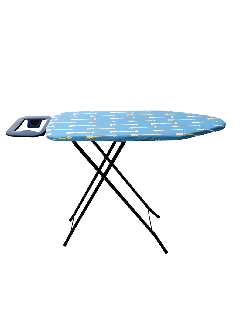 DELCASA Delcasa 91.5 x 33 cm Ironing Board Ironing Table Heat Resistant, Contemporary Lightweight Iron Board with Adjustable Height and Lock System Assorted Colour DC2800  - Image 4
