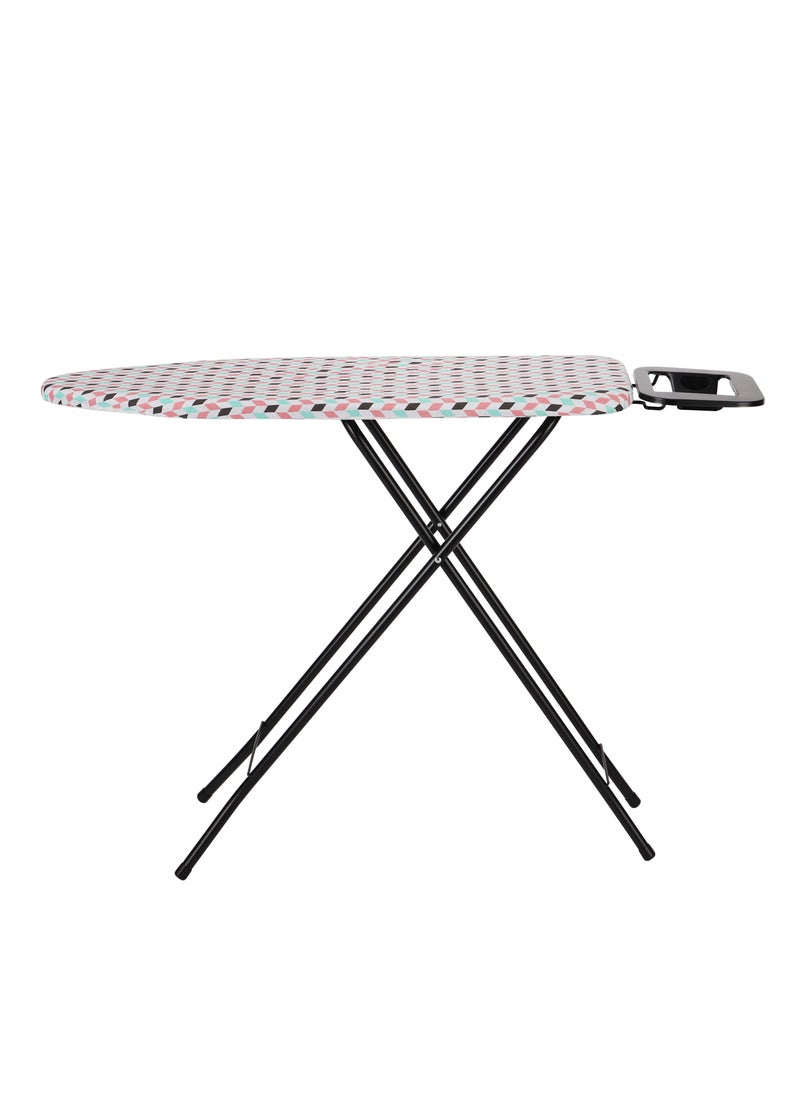 Delcasa 91.5 x 33 cm Ironing Board Ironing Table Heat Resistant, Contemporary Lightweight Iron Board with Adjustable Height and Lock System Assorted Colour DC2800