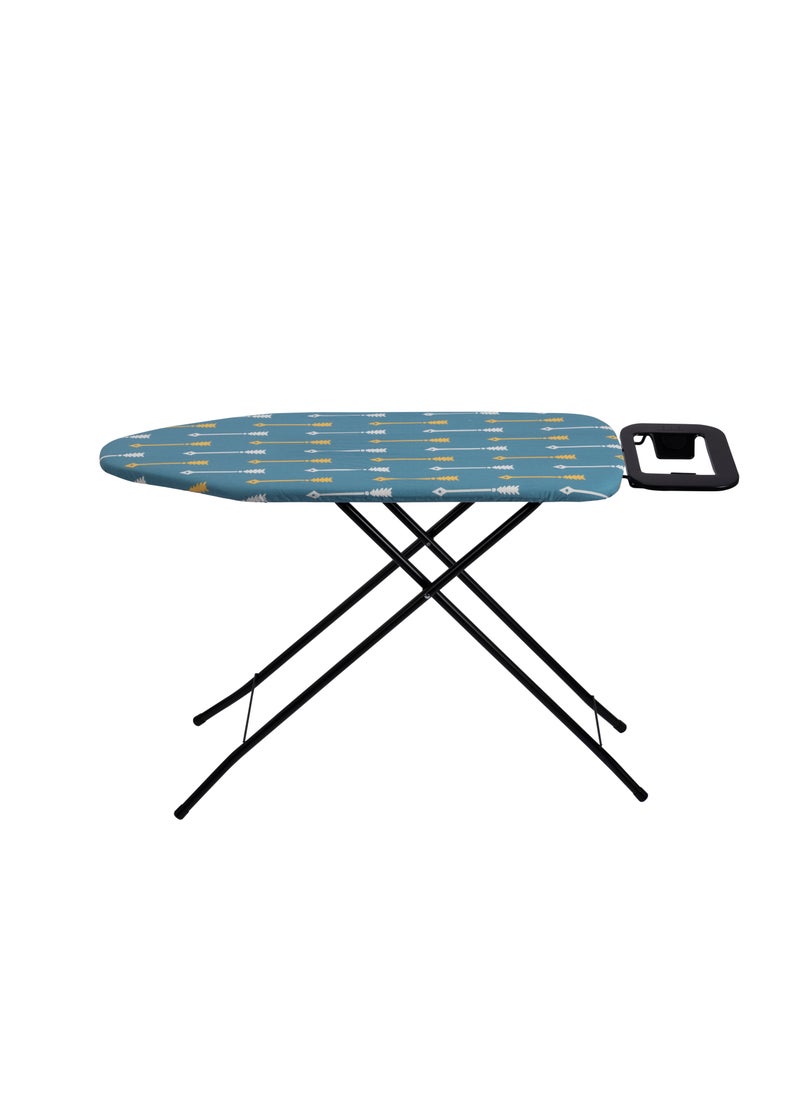 DELCASA Delcasa 91.5 x 33 cm Ironing Board Ironing Table Heat Resistant, Contemporary Lightweight Iron Board with Adjustable Height and Lock System Assorted Colour DC2800  - Image 1