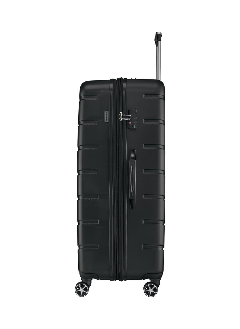 Wenger - Vaiana Large Hardside Expandable 87cm Check-In Luggage Trolley Black - 612357 - Image 1