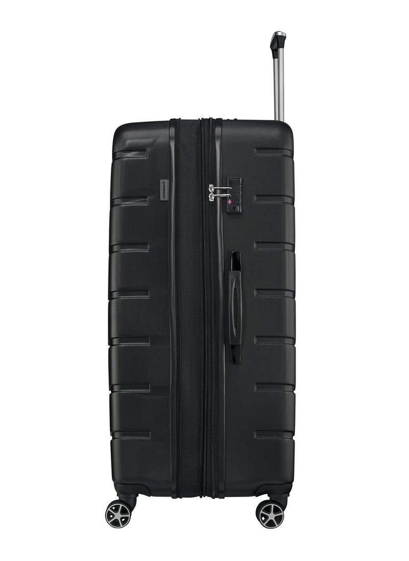 Wenger - Vaiana Large Hardside Expandable 87cm Check-In Luggage Trolley Black - 612357 - Image 1
