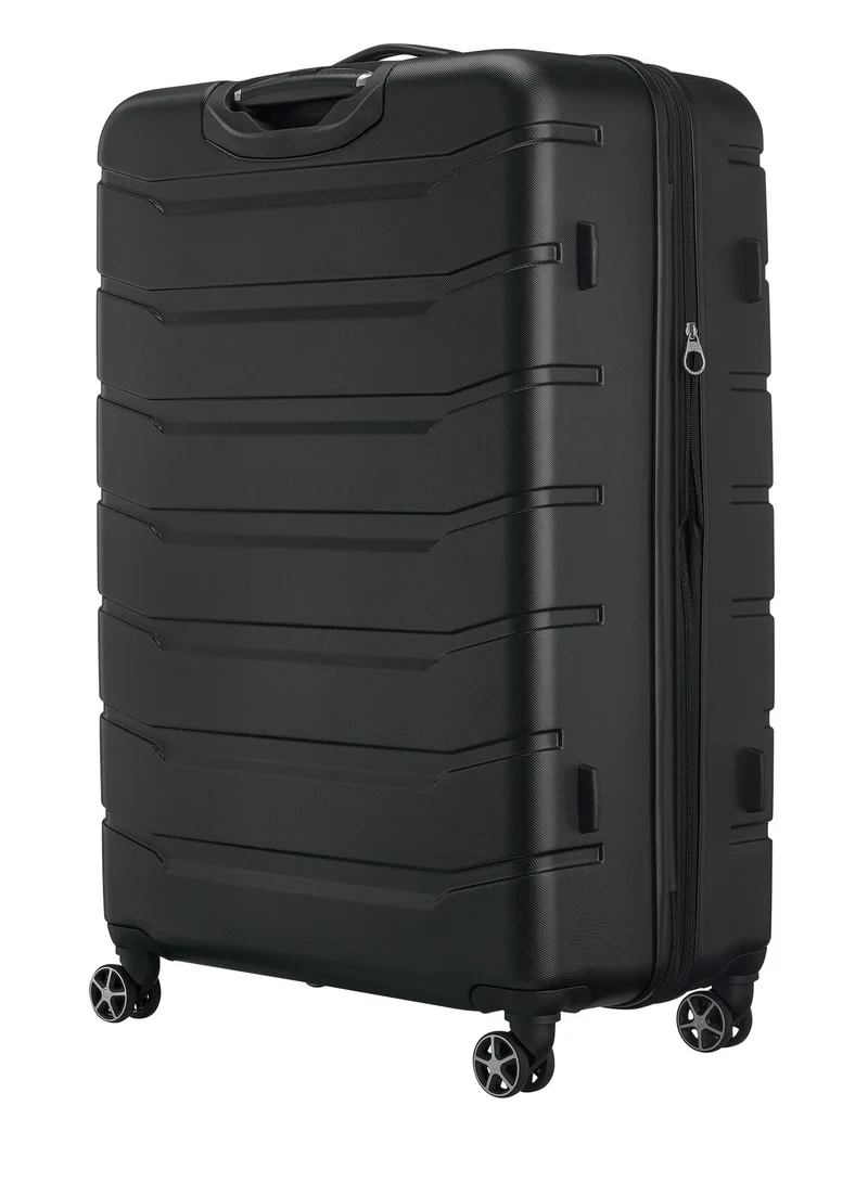 فيجنر Vaiana Large Hardside Expandable 87cm Check-In Luggage Trolley Black - 612357