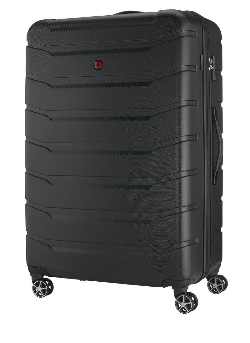 Wenger - Vaiana Large Hardside Expandable 87cm Check-In Luggage Trolley Black - 612357 - Image 1