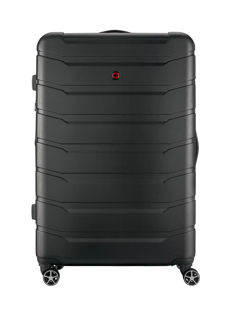 فيجنر Vaiana Large Hardside Expandable 87cm Check-In Luggage Trolley Black - 612357