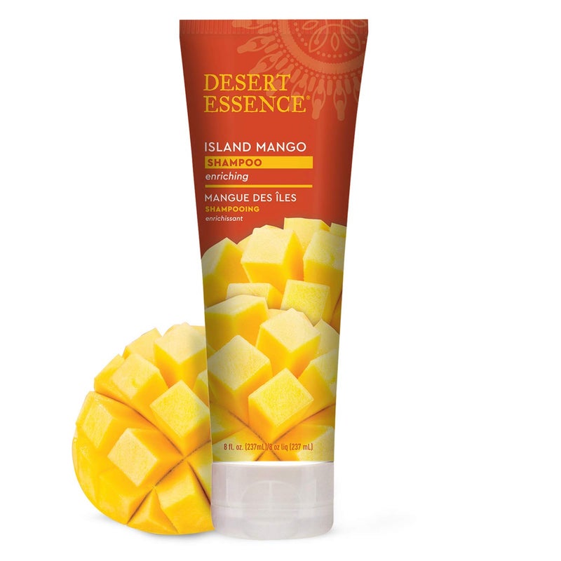 Desert Essence Island Mango Shampoo & Conditioner Bundle - 8 Fl Ounce - Enriching - Shea Butter - Jojoba Oil - Smooth & Silky - Soft & Healthy - Image 3