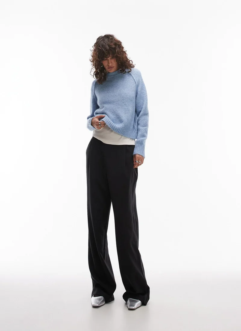 TOPSHOP Crew Neck Knitted Sweater