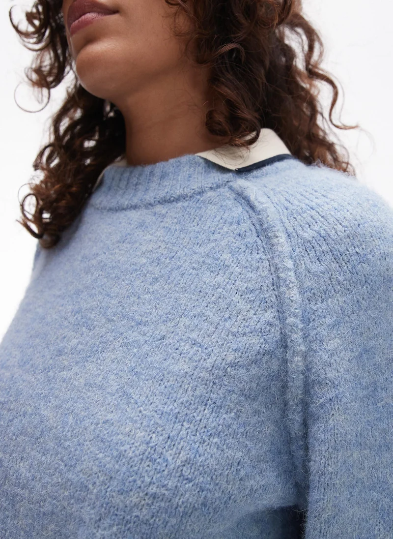 TOPSHOP Crew Neck Knitted Sweater