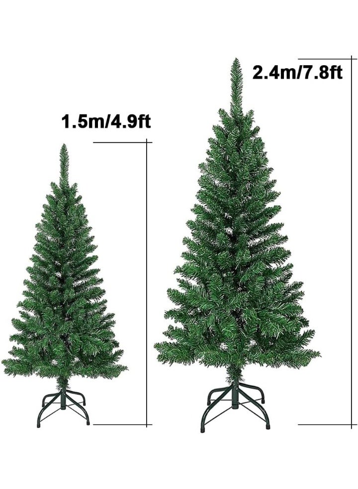 Beauenty Artificial Tree With Sturdy Metal Stand – Easy Assembly Artificial PVC Artificial Tree For for Home, Office, Party,New Year Decoration (1.5M) - Image 4