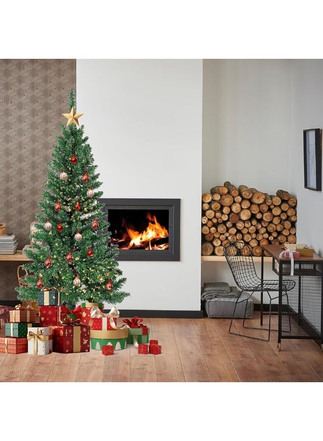 Beauenty Artificial Tree With Sturdy Metal Stand – Easy Assembly Artificial PVC Artificial Tree For for Home, Office, Party,New Year Decoration (1.5M) - Image 5