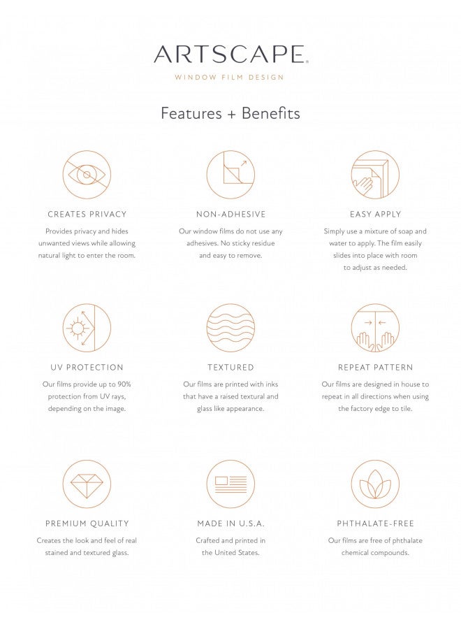 Artscape Terrazzo Window Film 24" X 36" - Image 2