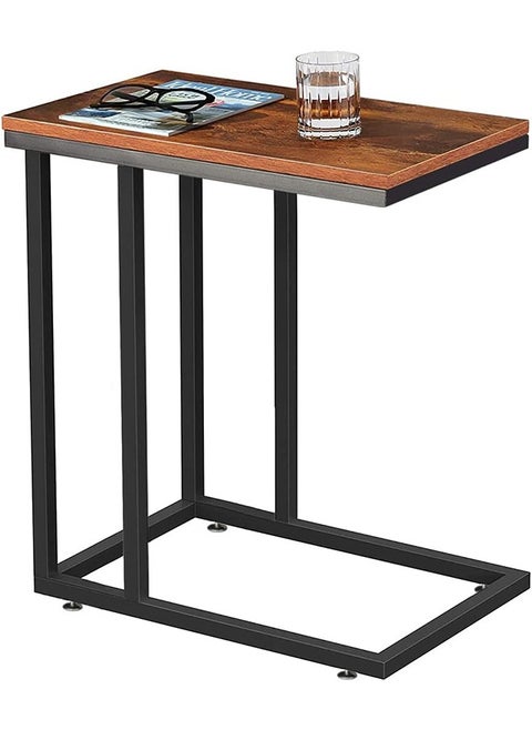 Snack Side Table, Bedside Table, Sofa Side Table, Coffee Table, C-Shaped Side Table, for Living Room, Bedroom