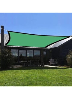 GUDOO Green Sun Screen, Shade Sail Awning, Shade Fabric, HDPE Outdoor Sun Shade with Cord, Grommets, for Greenhouse Patio Flowers Plants Lawn 3 x 4M  - Image 1