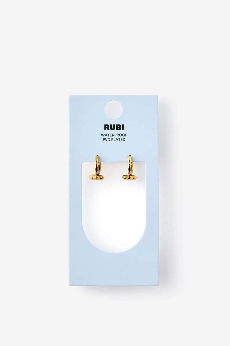 Rubi  Waterproof Charm Hoop Earring for Women | Best Price UAE