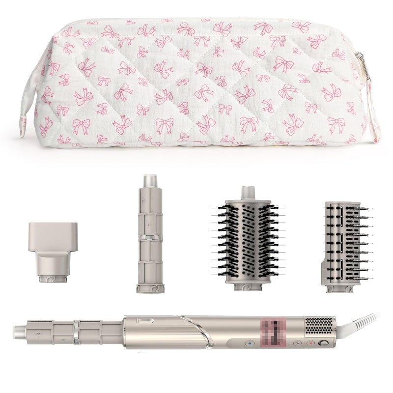 dadop Shark Flex Style Travel Case for Dyson Hair Dryer Airwrap Quilted Hair Tools Travel Bag Organizer Accessories Holder Curling Iron Carrying Case for Shark Dyson Revlon Bow - Image 2