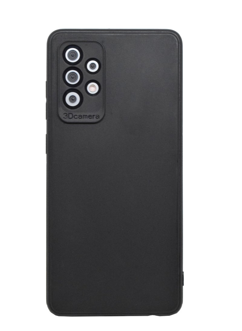 BORTONY Galaxy A72 Cover Silicone Shockproof Camera Protected Case - Image 1