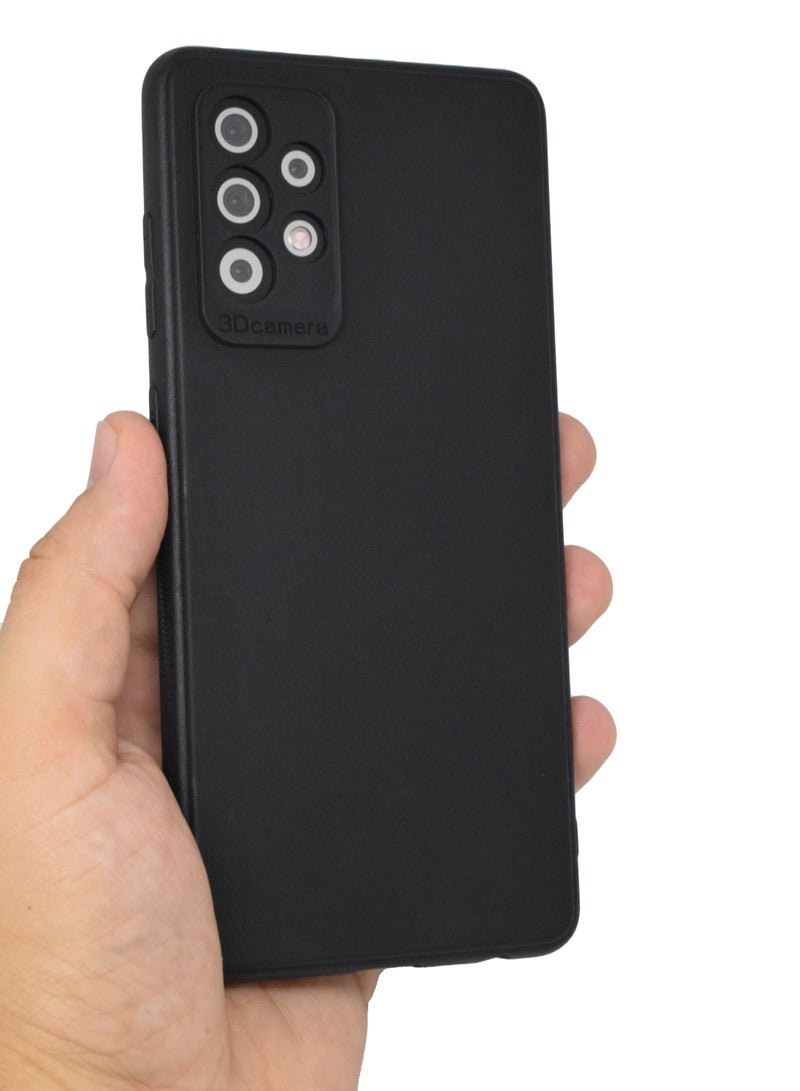 BORTONY Galaxy A72 Cover Silicone Shockproof Camera Protected Case - Image 2