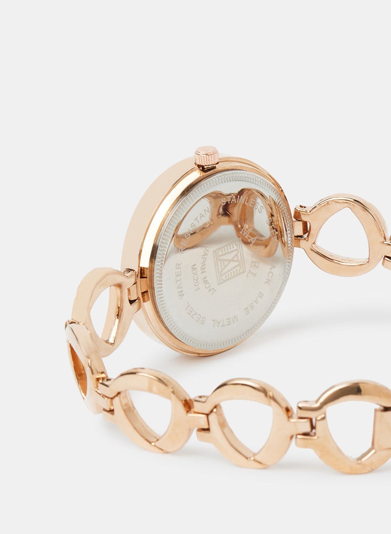 Maxel ساعات يد أنالوج نسائية MX425 - 28 مم - Image 4