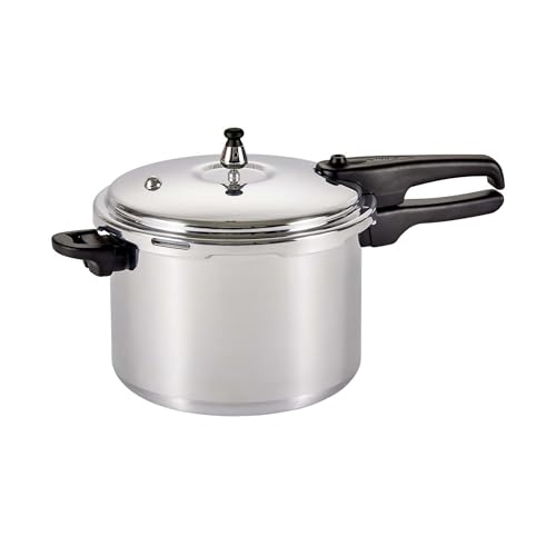 Mirro 92180A Polished Aluminum 10-PSI Pressure Cooker Cookware, 8-Quart, Silver - - Image 1