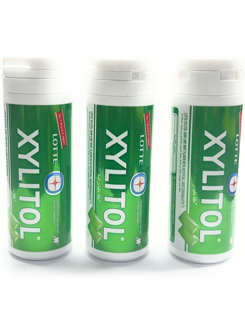 لوتي علكة لوتيه إكسيليتول  بالنعناع - خالية من السكر ومُحلاة بالإكسيليتول (أكثر من 50%)