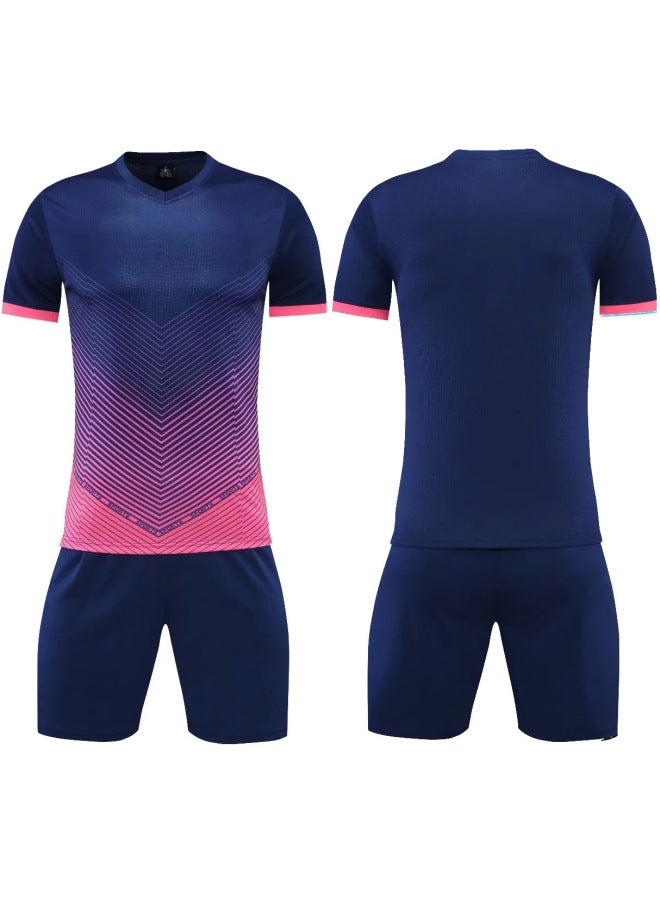 Sapphire Blue 2209 Short Sleeve Football Jersey - Image 1
