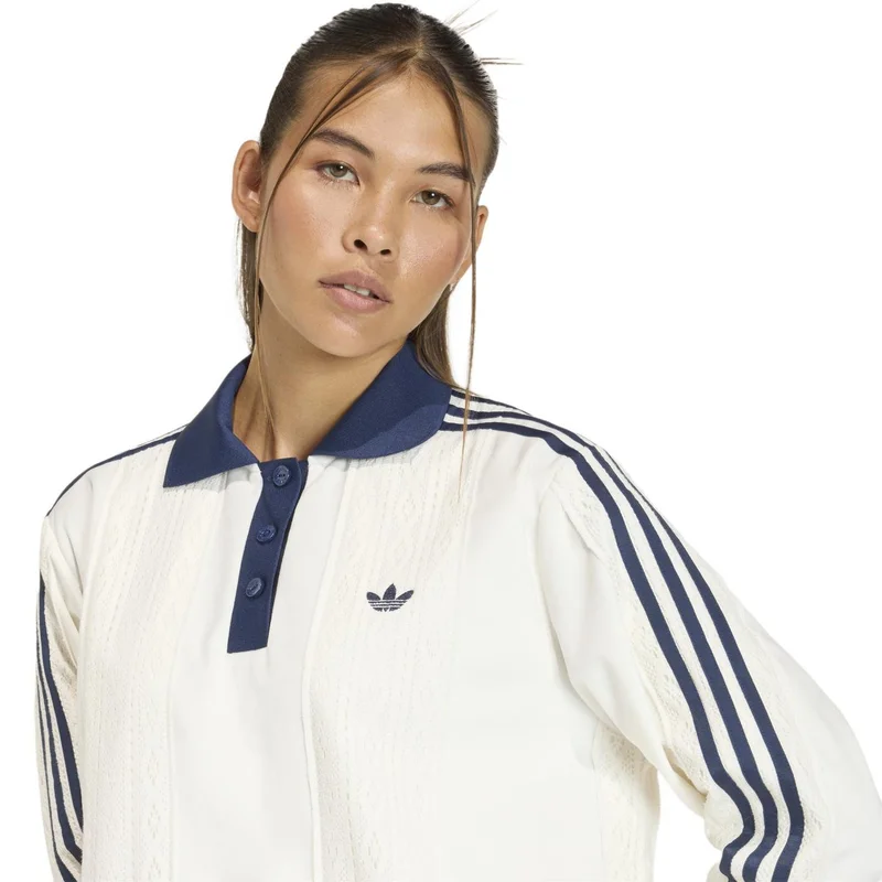 adidas Originals OWHITE ADIDAS ORIGINALS WINTERISED LONGSLEEVE SOCCER JERSEY for Women | Best Price UAE