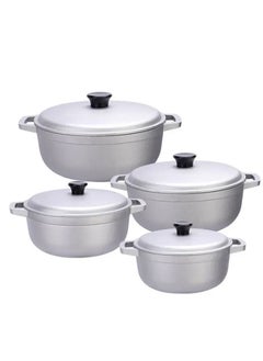 DubaiGallery 4-Piece Pressure Cooking Pots Cast Aluminum Caldero Cookware Sets  - Image 1