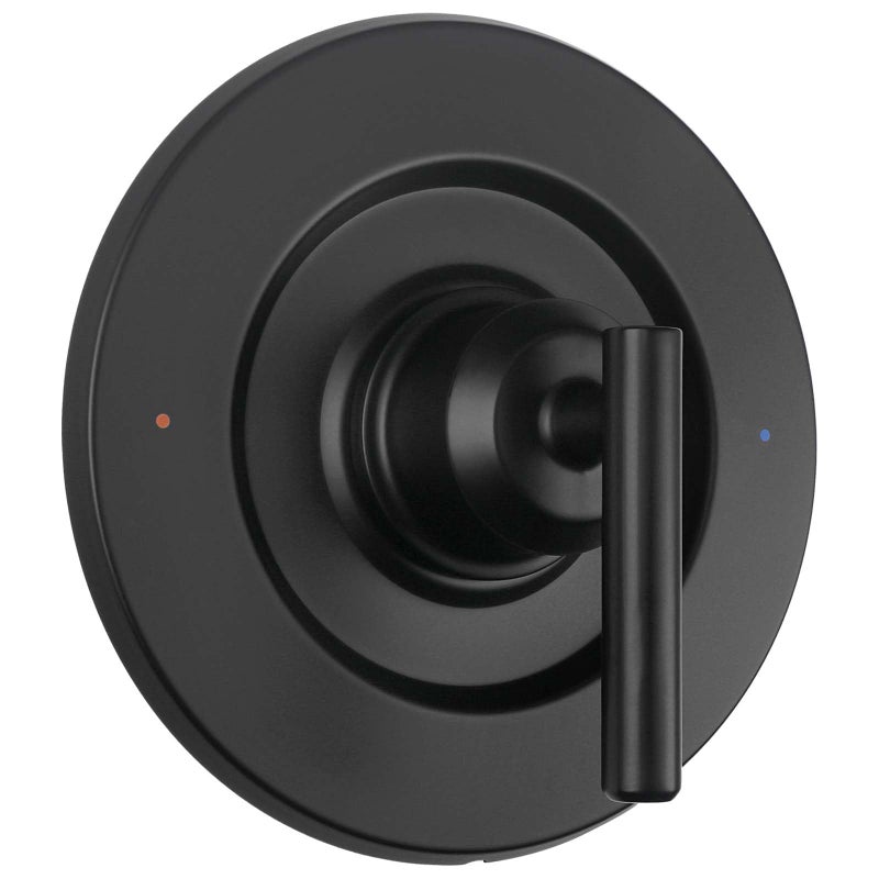 GZJoSum T2901BL Shower Handle Compatible with Moen Gibson PosiTemp Valve Trim Kit Matte Black Shower Compatible with Moen Gibson PosiTemp ShowerTub 2510252025702590 Pressure balanced Valves - Image 2