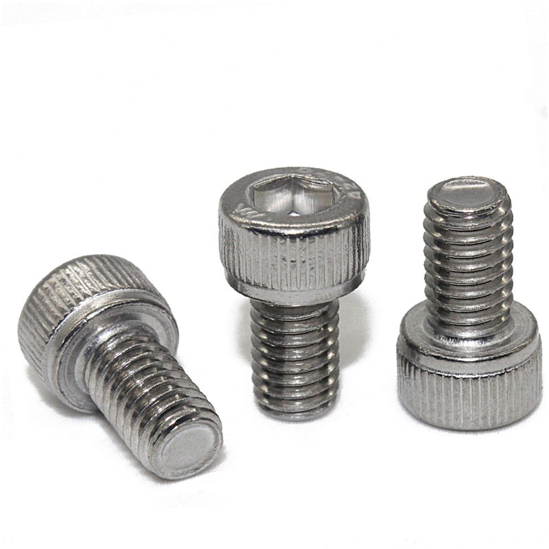 Fullerkreg m3 x 8mm Socket Head Cap Screws, Allen Socket Drive, Din 912, AISI 304 Stainless Steel (18-8), Full Thread, Bright Finish, Machine Thread, Quantity 100 - Image 3