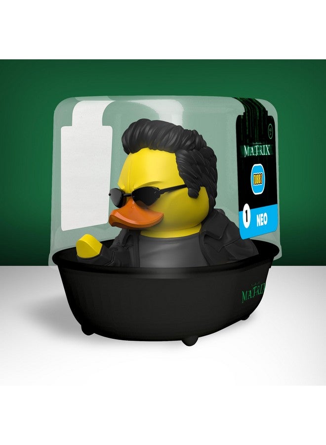 TUBBZ First Edition: The Matrix - Neo Cosplaying Rubber Duck Vinyl Figure - Image 2