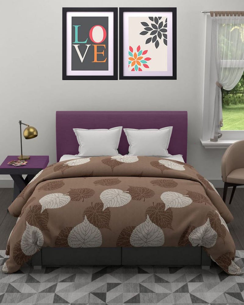 KEA Microfiber All-Weather Single Bed Printed Comforter|200 GSM|Comforter Single - Image 4