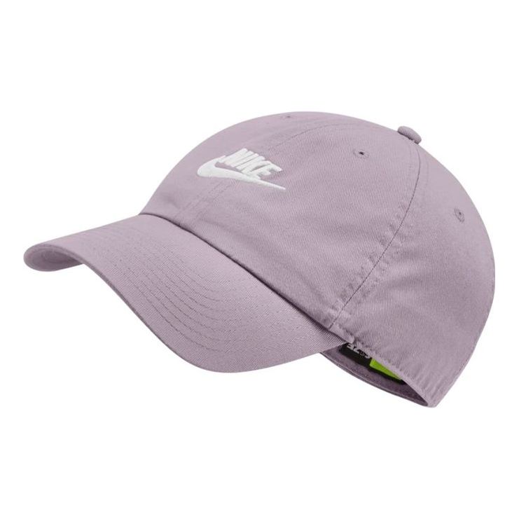 Nike Sportswear Heritage86 Futura Washed Cap 'Pastel Purple White' - Image 1