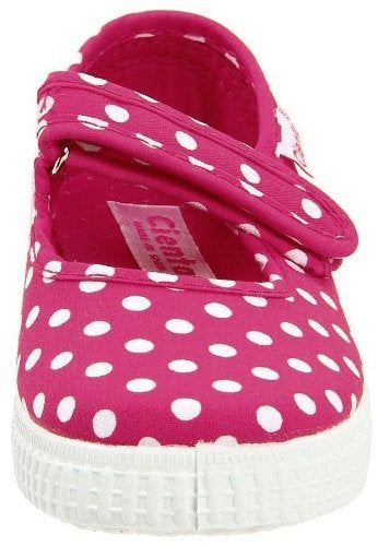Cienta Girls Mary Jane Shoe, Fushcia Metallic, 23 M EU / 6.5 M US Toddler - Image 2