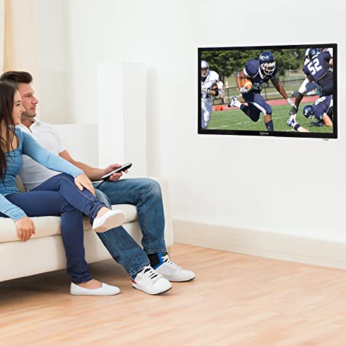 SYLVOX 27 Inch TV 12/24 Volt TV Full HD RV TV,1080P, Built-in Digital Video Disc Player and FM Radio, for Home, RV Camper and Mobile Use, Black - Image 5