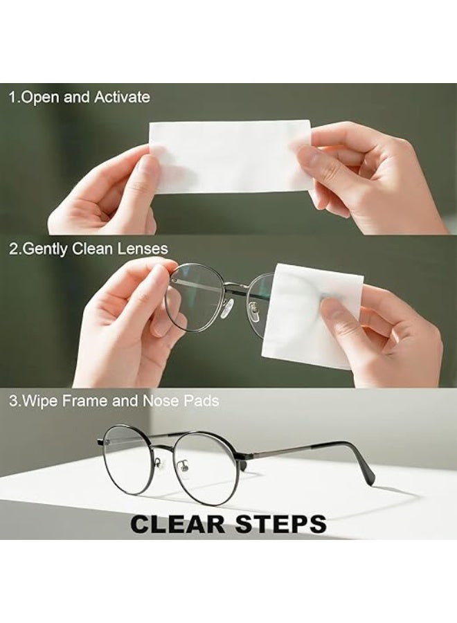 مناديل تنظيف عدسات وشاشات مبللة مسبقاً سهلة الحمل - Image 5