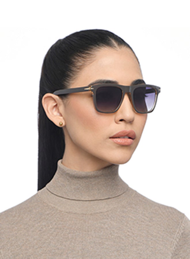 VINCENT CHASE Unisex Full Rim Square Classics Branded Latest And Stylish Sunglasses Polarized And 100% UV Protected Unisex Large VC S16743 - Image 4