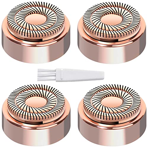 BECHY Women Facial Hair Remover Replacement Heads Gen 2 for Finishing Touch Flawless,Double Halo Face Razor Replacement Heads for Flawless Painless Face Hair Remover Tool - Image 1
