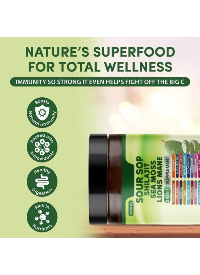 Sour 24 IN 1 Soursop Supplement Capsules 60capsules  - Image 4