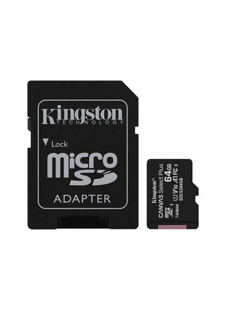 64GB microSDXC Canvas Select Plus 100R A1 C10 Memory Card with Adapter - pzsku/Z8735DC661511C6F07610Z/45/1748243730/1d5f46eb-8cb9-4f5a-afd5-4cc73411b70f