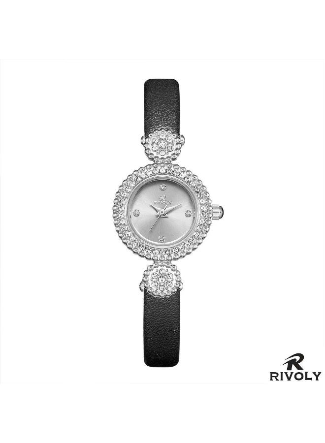 ريفولي ساعة يد نسائية فاخرة من RIVOLY – تصميم أنيق بلمسة كريستالية - Image 1