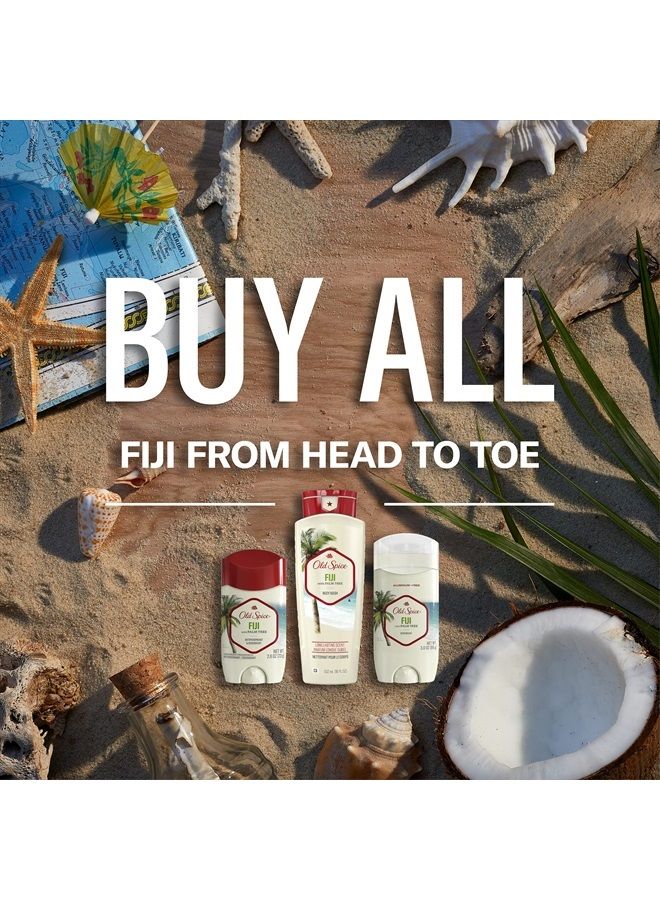 Old Spice Invisible Solid Antiperspirant Deodorant for Men Fiji with Palm Tree Scent Inspired by Nature, 2.6 oz - Image 5